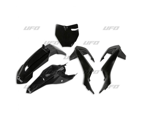 Пластиковий набір UFO ktm sx 65 '16-'23 колір чорний (kt526e001)