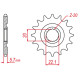 Grosskopf продаж передня зірочка 2103 14 gas gas ec 250/300/450f '11-'15, yamaha yz 125, yz250f '01-'25, wr 250f '01-'25 (e250-13 (+1) (jtf1590.14)