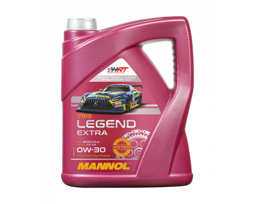 Mannol автомобільне моторне масло 0w30 legend extra ester c2/c3 5 літрів (7919) (синтетичне)