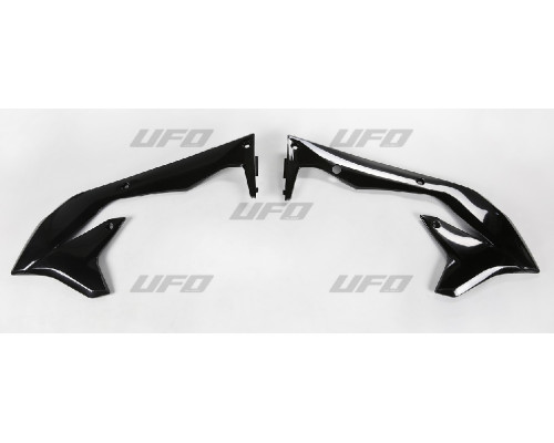 Ковпачки радіатора UFO kawasaki kxf 450 '16-'17, колір чорний