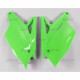 Задні боковини UFO kawasaki kxf 250 17-19, kxf 450 16-18 колір fluoресцентно-зелений