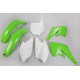 Комплект пластикових UFO kawasaki kxf 250 '04-'05 колір oem (зелений/білий) (ka203e999) (ka203e999)