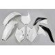 Пластиковий комплект UFO kawasaki kxf 450 '06-'08 колір білий kx (ka209e047) (ka209e047)