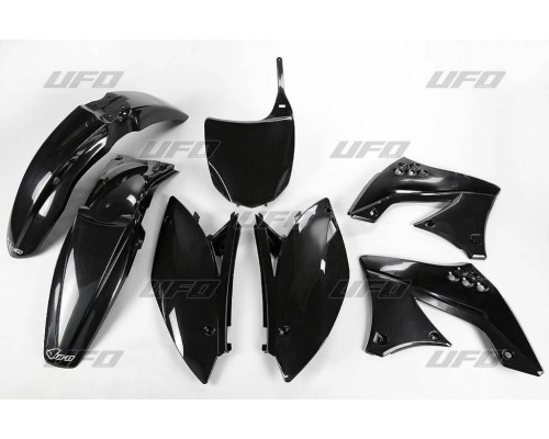 Пластиковий комплект UFO kawasaki kxf 450 '09-'11 колір чорний (ka213e001)