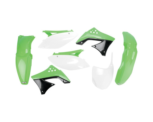 Набір пластикових обвісів kawasaki kxf 450 '09-'11 колір oem '09 (зелений/чорний) (ka213e999) (ka213e999)