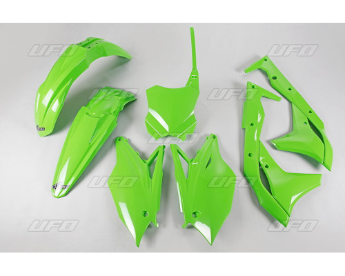 Пластиковий набір UFO kawasaki kxf 250 '17 green (ka224e026) (ka224e026)