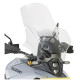 Вікно kappa suzuki v-strom 800de '23, (64 x 54 см) прозорне