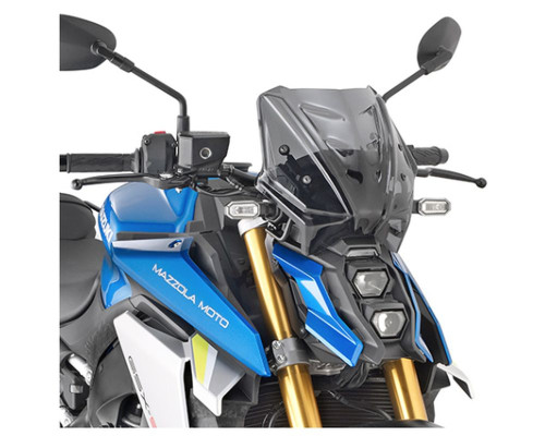 Вікно kappa suzuki gsx-s 1000 '21-'23 (25 x 31 cm) димлене - потрібно кріплення a3122ak
