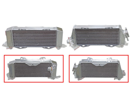 PSYCHIC radiator kawasaki kx 250 '05-'08 посилена стандартна ємність права (шт.) (oem: 39061-0025)