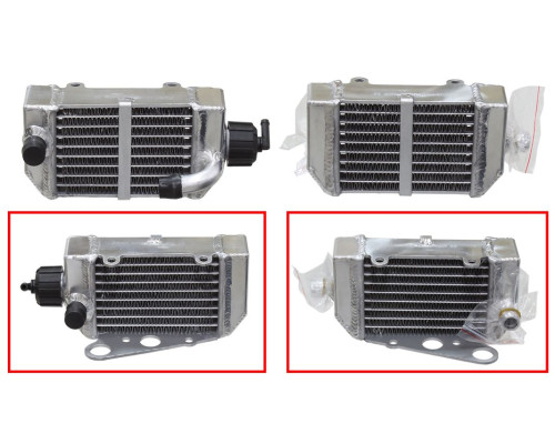 PSYCHIC radiator gas gas mc 65 '21-'23, ktm sx 50 '12-'23 посилена стандартна ємність права (шт.) (oem: 45235008200)