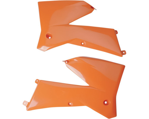 Ковпачки радіатора UFO ktm sx '05-'06, exc '05-'07, колір помаранчевий
