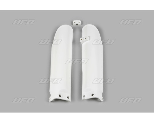 Чохли на передні телескопічні амортизатори UFO ktm sx 85 '04-'17 білі