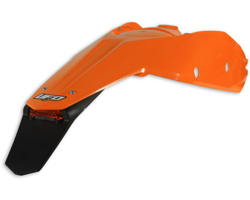 Заднє крило UFO ktm sx '07-'10, exc '08-'11 з лампою помаранчевого кольору (enduro зі світлодіодною лампою)