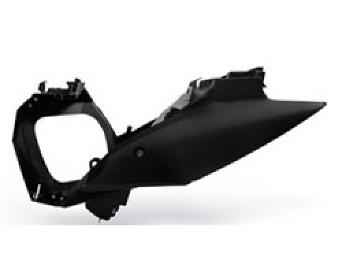 Задні бокові панелі UFO ktm sx/sxf '11-'15, exc '12-'15 чорні (з коробкою повітряного фільтра)