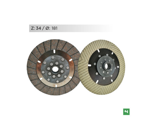 ДИСК ЗЧЕПЛЕННЯ NEWFREN BMW R 50/60/75/80/100 (MCC601) (СУХЕ ЗЧЕПЛЕННЯ)