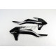 Ковпачки радіатора UFO ktm sx/sxf 16-18, exc/excf 17-19 колір чорний
