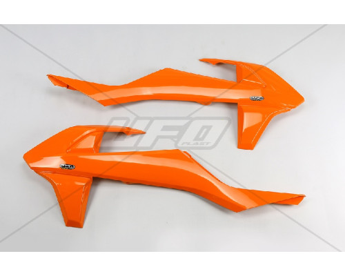Ковпачки радіатора UFO ktm sx/sxf '16-'18 (крім sx 250 '16), exc '17-'19, колір помаранчевий