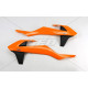 Ковпачки радіатора UFO ktm sx/sxf 16-18, exc/excf 17-19 колір oem (крім sx 250 '16) (помаранчевий/чорний)