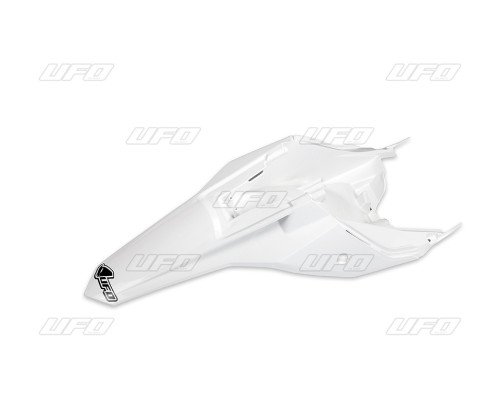 Заднє крило UFO ktm sx 65 '16-18 з задніми боковинами білого кольору