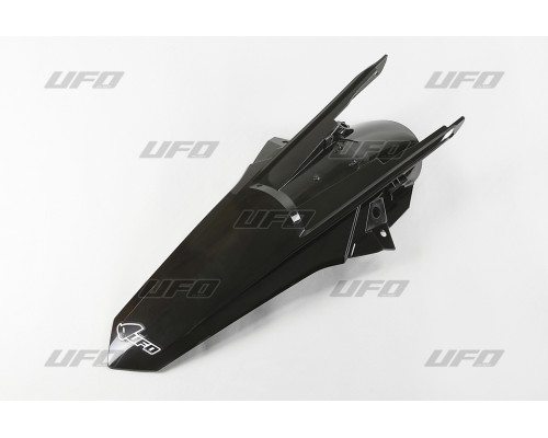Заднє крило UFO ktm exc/excf '17-'19, колір чорний