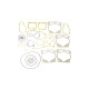 XRADICAL(ARTEIN GASKETS) SMART KIT (TOP-END + Прокладка ЗЧЕПЛЕННЯ) BETA 250/300 RR '13-'21