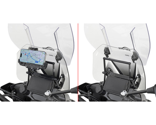 Givi TRK702 Поперечка для Монтажу GPS/Смартфона Чорний