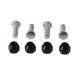 All balls szpilki i nakr?tki ko?a ПЕРЕДНІniego / ЗАДНІnego m10 x 1,25 yamaha yfm 250/350/400/450 - patrz opis dodatkowy
