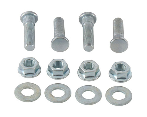 All balls szpilki podk?adki i nakr?tki ko?a ПЕРЕДНІniego / ЗАДНІnego m10 x gwint calowy 24g 3/16" polaris ranger 325/500/570/700/900 - patrz opis dodatkowy