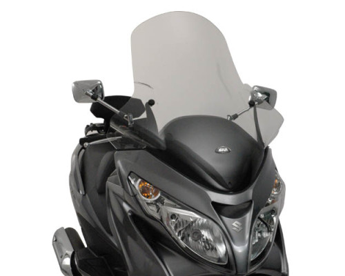 Givi, скло, вітрове скло, прозоре, 84 x 68 см, для Suzuki Burgman 400 K7-K8-K9-L0-L1-L2-L3-L4-L5-L6 (06-16)
