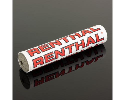 Губка для керма renthal vintage sx pad колір білий / червоний