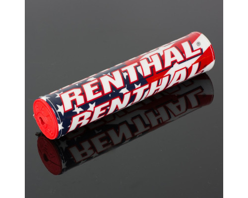 Губка на кермо renthal sx pad (240 мм) колір прапор сша з логотипом renthal