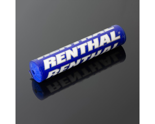 Губка на кермо renthal sx pad (240 мм) синього кольору з логотипом renthal