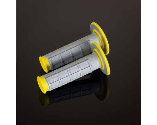 Renthal mx double compound diamont жовтий waff, сіро-жовтий колір