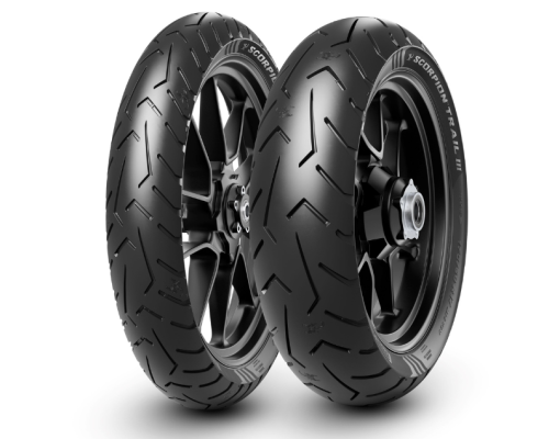 Шина pirelli 110/80r19 scorpion trail iii 59v tl m/c передня точка 45/2023