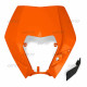 Кришка передньої фари UFO ktm exc/excf 09-13 колір помаранчевий (модель oem)