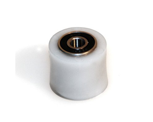 Ролик ланцюга ufo honda cr 125/250 '04-'07, kawasaki kfx 250 '06-'09 чорний (8x34x28mm) (79-5001)