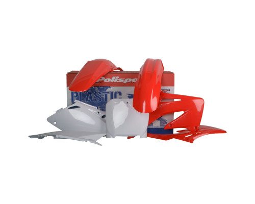 Polisport комплект пластику HONDA crf 450r '02-'03 колір червоний білий oem