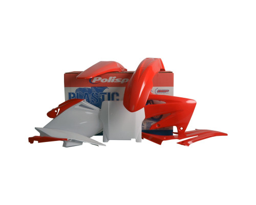 Polisport комплект пластику HONDA crf 250r '06-'07 колір червоний білий oem