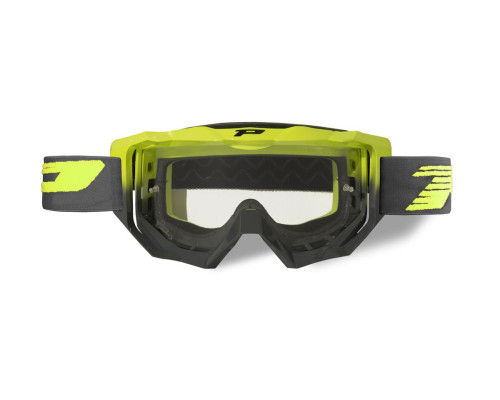 Progrip PG3200-347 TR Venom мотоОкуляри антискретч, антифог, анти-UV жовтий/сірий
