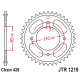 Jt задня зірочка 4597 41 honda cbf 125 '21-'23 (459741jt) (ланцюг 428) oem: 41200-k0n-e00 - замовити