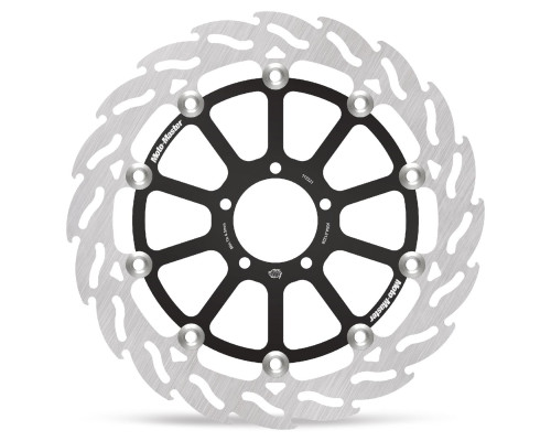 Moto-master flame плаваючий гальмувальний диск передний supermoto 320mm (правий) ktm 1290 superduke, yamaha yzf r1 1000 sp 2006 (див. додатковий опис)