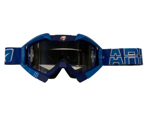 Ariete Riding Crows Окуляри Anti Fog Anti Scratch UV Roll-Off Ready 2-Шарова Губка Синій