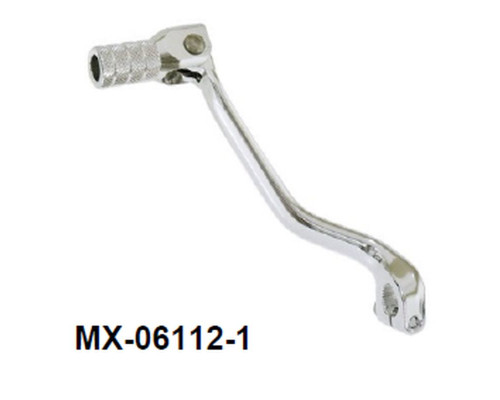 Важіль перемикання передач HONDA cr 250 '84-'03, cr 500 '84-'01 (oem: 24700-ka4-730; 24700-ks7-700; 24700-ml3-600) (кований алюміній) колір сріблястий (анодований)
