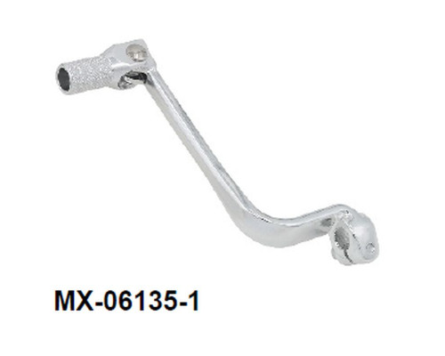 PSYCHIC важіль перемикання передач kawasaki klx 110 '02-'04, suzuki drz 110 '02-'04 (oem: 13156-1205) (кований алюміній) колір сріблястий (анодований)