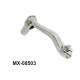 Важіль перемикання передач HONDA crf 150 f '03-'17, crf 230 f '03-'19 (oem: 24700-kpt-305; 24700-kps-900) (кований алюміній) колір сріблястий (анодований)