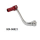 Важіль перемикання передач HONDA crf 110 f '13-'19 (oem: 24701-kyk-305) (кований алюміній) колір сріблястий (анодований)