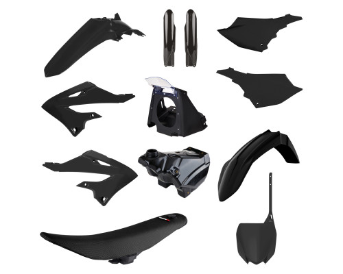Пластиковий комплект polisport YAMAHA yz 125/250 '02-'21 (рестайлінг для моделі 2022) (включає паливний бак