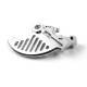 X-GRIP REAR BRAKE DISC GUARD KTM SX / SX-F '23-, EXC / EXC-F `24-, HUSQVARNA TE/FE `24; GASGAS '24-, КОЛІР СРІБЛИВИЙ