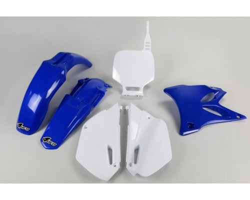 Набір пластикових обвісів YAMAHA yz 85 '02-'14 колір oem (білий/синій) (ya306e999) (ya306e999)