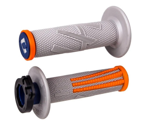 Odi off road emig pro v2 lock-on grip колір сіро-помаранчевий